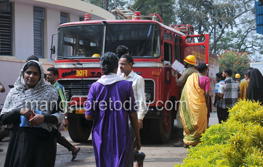 Fire at Fr Muller